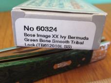 Case XX 2020 Image XX Scrolled Bolsters Ivy Bermuda Green Bone Tribal Lock Pattern # TB 612010L SS Case XX 2020 Image XX Scrolled Bolsters Ivy Bermuda Green Bone Tribal Lock Pattern # TB 612010L SS