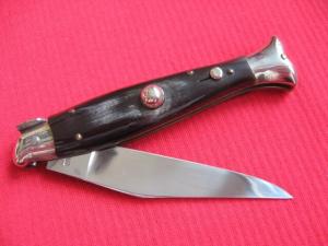 Vintage 1960's Italian 8" Fish Picklock Switchblade Knife - MINT