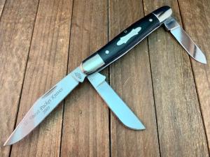 Canal Street Cutlery Stockman Rancher Ebony 2009 AAPK Annual Club Knife
