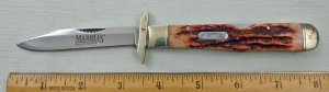 Marbles Cheetah-Style Swing-Guard Lockback Stilettto