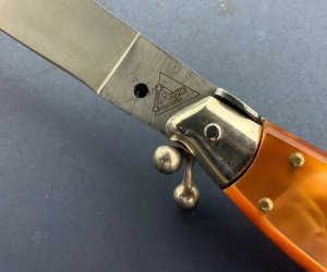 AKC Fish Pick Lock Acrylic Orange 