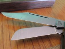 Schrade Old Timer Rough Saw Cut Delrin Handle Stockman Model # 8OT