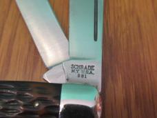 Schrade Delrin Handle Stockman Model # 881