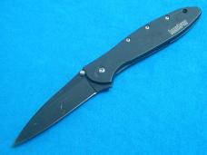 KERSHAW KAI 1660CKT BLACK LEEK USA HUNTING SKINNING FOLDING POCKET KNIFE KNIVES KEN ONION DESIGN KERSHAW KAI 1660CKT BLACK LEEK USA HUNTING SKINNING FOLDING POCKET KNIFE KNIVES KEN ONION DESIGN
