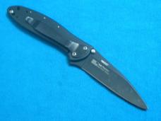 KERSHAW KAI 1660CKT BLACK LEEK USA HUNTING SKINNING FOLDING POCKET KNIFE KNIVES KEN ONION DESIGN KERSHAW KAI 1660CKT BLACK LEEK USA HUNTING SKINNING FOLDING POCKET KNIFE KNIVES KEN ONION DESIGN