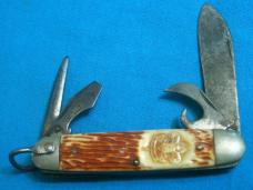 VINTAGE IMPERIAL PROV USA BOY SCOUT CAMP SURVIVAL ENGINEERS FOLDING POCKET KNIFE KNIVES OLD VINTAGE IMPERIAL PROV USA BOY SCOUT CAMP SURVIVAL ENGINEERS FOLDING POCKET KNIFE KNIVES OLD