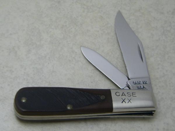Case XX USA 8 Dot 1972 Delrin 62009 1/2 Barlow Knife