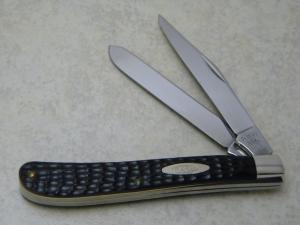Case XX USA 8 Dot 1972 Delrin 62048 Slimline Trapper Farmers Jack Knife