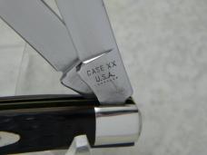 Case XX USA 8 Dot 1972 Delrin 62048 Slimline Trapper Farmers Jack Knife