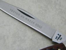Case XX Stainless USA 3 Dot 1977 Delrin 61048 SSP Razor Edge Slimline Trapper Farmers Jack Knife Case XX Stainless USA 3 Dot 1977 Delrin 61048 SSP Razor Edge Slimline Trapper Farmers Jack Knife