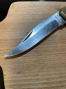 Vintage Parker Imai K-139 single blade hunting knife Japan