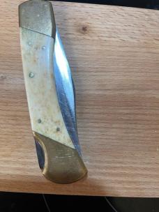 Vintage Parker Imai K-139 single blade hunting knife Japan