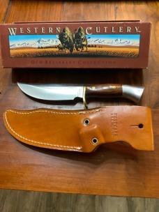 Coleman Western West Mark 701 Knife, Sheath & Original Box Coleman Western West Mark 701 Knife, Sheath & Original Box