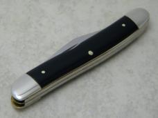 Case XX USA 8 Dot 1972 Slick Black 22087 Medium Jack Knife
