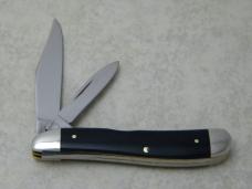 Case XX USA 8 Dot 1972 Slick Black 2220 Peanut Jack Knife
