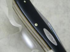 Case XX USA 8 Dot 1972 Slick Black 2220 Peanut Jack Knife