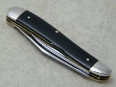 Case XX USA 8 Dot 1972 Slick Black 2220 Peanut Jack Knife