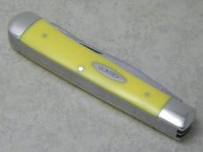 Case XX USA 8 Dot 1972 Yellow 3254 Trapper Knife