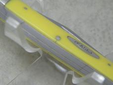 Case XX USA 9 Dot 1971 Yellow 3347HP Large Stockman Knife