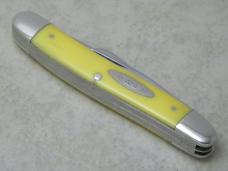 Case XX USA 8 Dot 1972 Yellow 3318HE Medium Stockman Knife