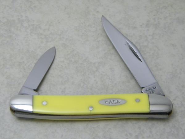Case XX USA 3 Dot 1977 Yellow 03244 Pen Knife