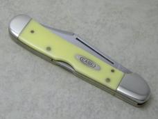 Case XX USA 2000 Yellow 31549L CV Copperlock Knife Case XX USA 2000 Yellow 31549L CV Copperlock Knife