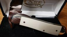 Case XX Genuine Elephant Ivory I1953L SS 1 of 45 Made Russlock W Jewel Case and Sleeve New, Unused.