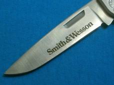S&W SMITH AND WESSON MAVERICK 6062 LOCKBACK FOLDING HUNTER HUNTING SKINNING POCKET KNIFE KNIVES OLD