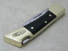 Case XX SS USA 9 Dot 1981 Wood P158 LSSP Mako Lockback Knife Case XX SS USA 9 Dot 1981 Wood P158 LSSP Mako Lockback Knife