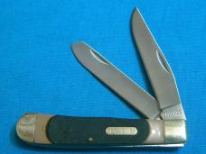 SCHRADE 94OT OLD TIMER GUNSTOCK TRAPPER FOLDING POCKET KNIFE KNIVES SCHRADE 94OT OLD TIMER GUNSTOCK TRAPPER FOLDING POCKET KNIFE KNIVES