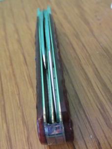 Case XX 1940 to 1964 Red Bone Discontinued Jack Pattern # 62024 1/2  