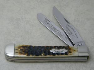 Case Bros. & Co. Gowanda NY ca. 1896 Tang Stamp Collection Bone 6254 Trapper Knife 1997