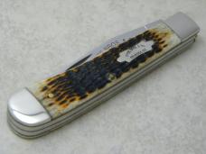 Case Bros. & Co. Gowanda NY ca. 1896 Tang Stamp Collection Bone 6254 Trapper Knife 1997
