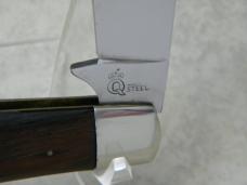 Queen Steel #1 Wood Hawkbill Pruner Knife c.1950's