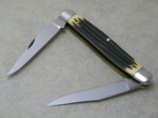 Queen Steel #66 USA Imitation Winterbottom Bone Muskrat Knife 1960's Queen Steel #66 USA Imitation Winterbottom Bone Muskrat Knife 1960's