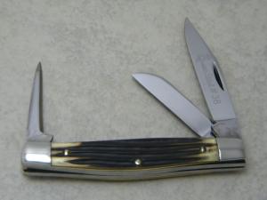Queen Steel #38 USA Imitation Winterbottom Bone Punch Stockman Knife 1960's 