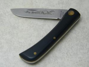 Case XX USA 1 Dot 1979 Black 2137 Carbon Steel Sod Buster Jr. Knife