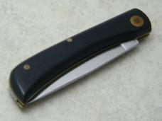 Case XX USA 1 Dot 1979 Black 2137 Carbon Steel Sod Buster Jr. Knife