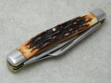 Schrade + USA 885UH Uncle Henry Staglon King Ranch Stockman Knife Schrade + USA 885UH Uncle Henry Staglon King Ranch Stockman Knife