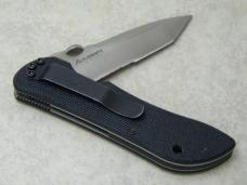 Benchmade USA 910 Stryker Tanto Half Serrated Knife by Allen Elishewitz