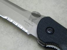 Benchmade USA 910 Stryker Tanto Half Serrated Knife by Allen Elishewitz