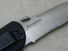Benchmade USA 910 Stryker Tanto Half Serrated Knife by Allen Elishewitz