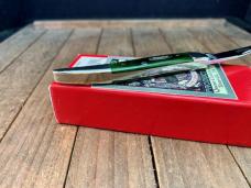 Robeson Mastercraft by Queen Small Toothpick Smooth Hunter Green Bone 1 of 200