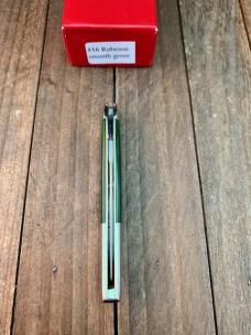 Robeson Mastercraft by Queen Small Toothpick Smooth Hunter Green Bone 1 of 200 Robeson Mastercraft by Queen Small Toothpick Smooth Hunter Green Bone 1 of 200
