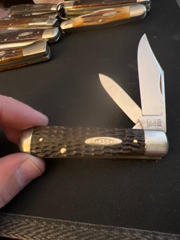 Case Tested XX 1920-40 Beautiful Bone Handle 6235 1/2 Jack Knife In Great Condition Never Used Or Ca