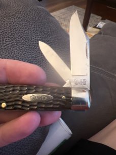 Case Tested XX 1920-40 Beautiful Bone Handle 6235 1/2 Jack Knife In Great Condition Never Used Or Ca