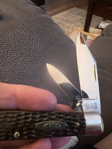 Case Tested XX 1920-40 Beautiful Bone Handle 6235 1/2 Jack Knife In Great Condition Never Used Or Ca