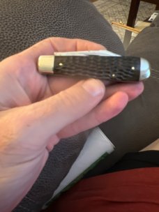 Case Tested XX 1920-40 Beautiful Bone Handle 6235 1/2 Jack Knife In Great Condition Never Used Or Ca