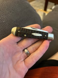 Case Tested XX 1920-40 Beautiful Bone Handle 6235 1/2 Jack Knife In Great Condition Never Used Or Ca