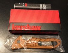 Kershaw Launch 5 with Earth Brown Scales